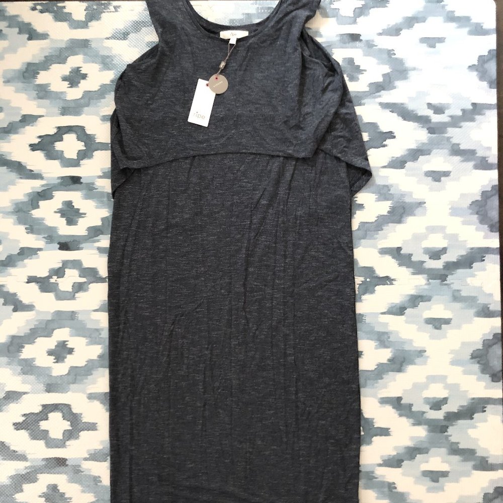 NWT Ripe Nursing Maxi Dress